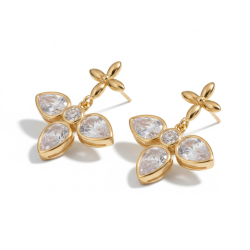 �reringe � Elegant korsdesign med zirkonia