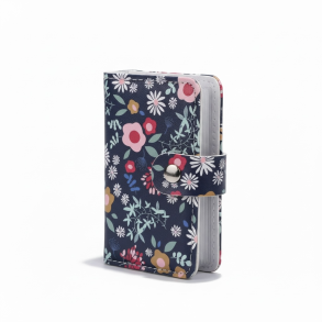 Lille kortpung � Blomstret design