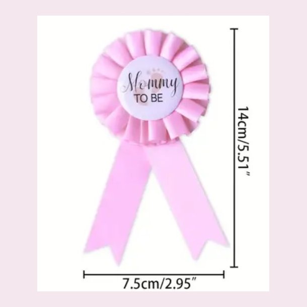 Mommy TO BE badge.