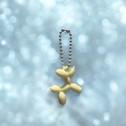 Ballon hund nglering - Creme  