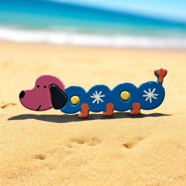 Sdeste hrklemmer med hundemotiv