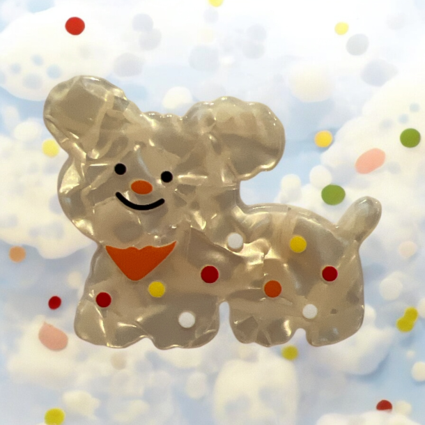 Sdeste hrklemmer med hundemotiv