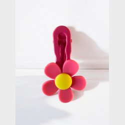 Stor spnde med blomst - Pink