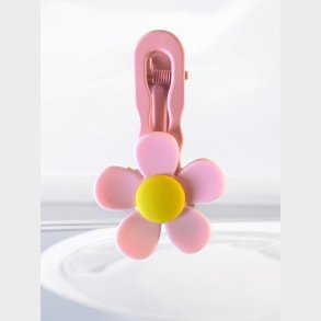 Stor spnde med blomst - Lyserd