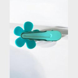 Stor spnde med blomst - Bl