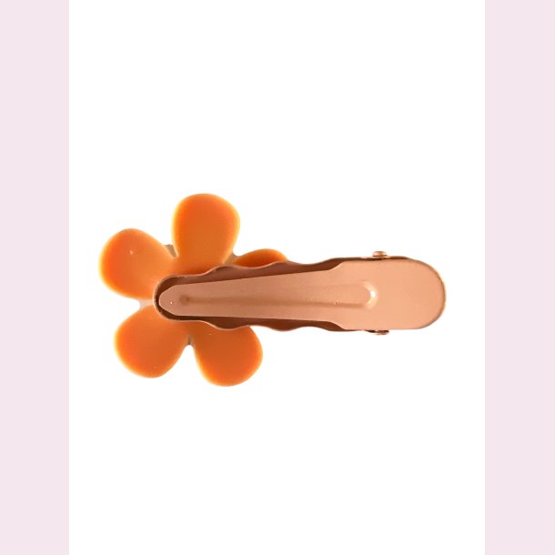 Stor spnde med blomst - Orange