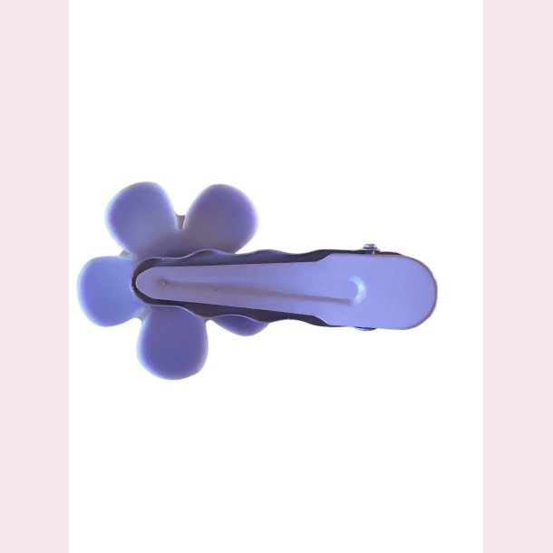 Stor spnde med blomst - Lilla