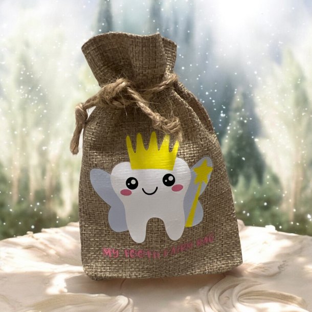 MY TOOTH FAIRY BAG- Lille sd tandfe med vinger 
