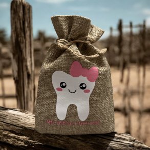 MY TOOTH FAIRY BAG- Lille sd tandfe med sljfe 