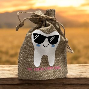 MY TOOTH FAIRY BAG- Lille sd tandfe med solbriller