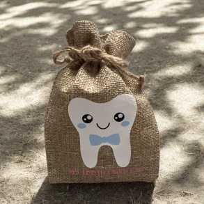 MY TOOTH FAIRY BAG- Lille sd tandfe med butterfly 