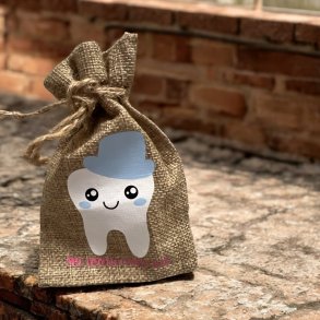 MY TOOTH FAIRY BAG- Sd tandfe med lille sd hat