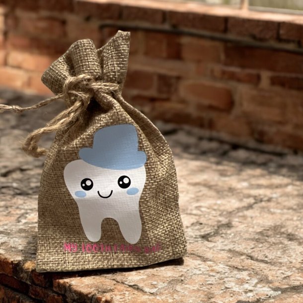 MY TOOTH FAIRY BAG- Sd tandfe med lille sd hat