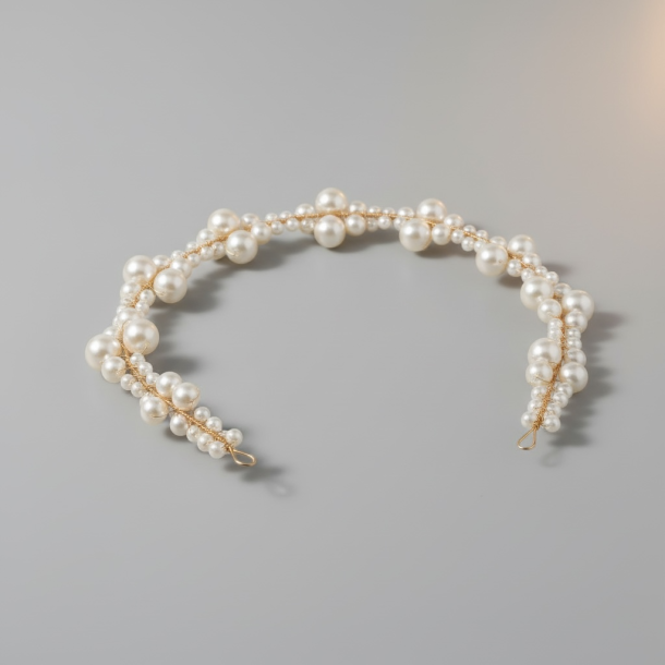 H�rsmykke med perler�