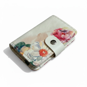 Lille kortpung � Blomstret design