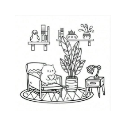 CUTE LITTLE DEN Malebog