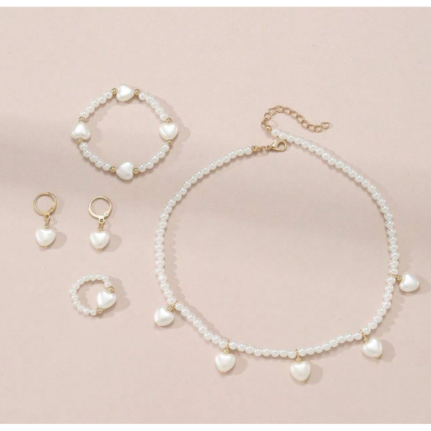 Smykke st til brn - Hvid