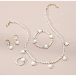 Smykke st til brn - Hvid