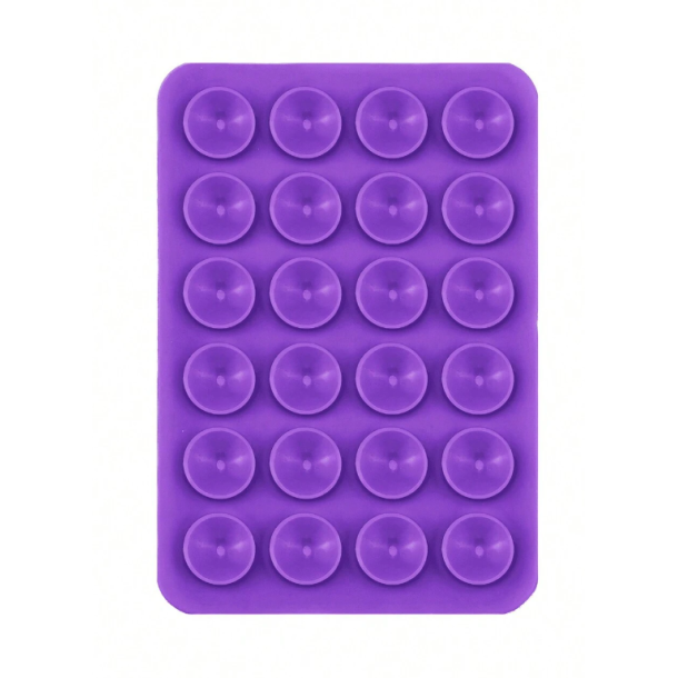 Mobilholder med sugekopper - Lilla