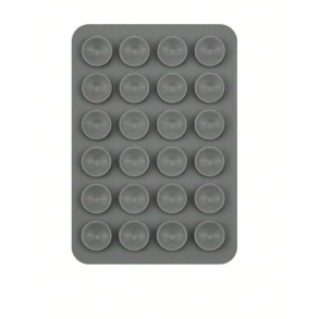 Mobilholder med sugekopper - Mrk gr