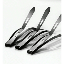 Klassisk sort h�rsp�nde - 10 stk