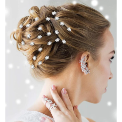 20 stk. Hrnle med smukke perler