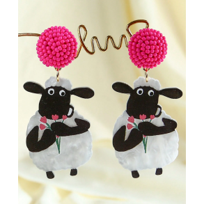 Sjove festelige reringe - Fr med blomst