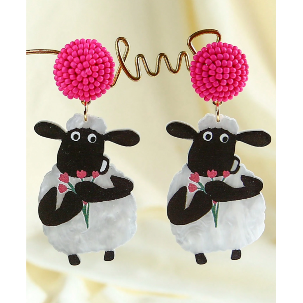 Sjove festelige reringe - Fr med blomst