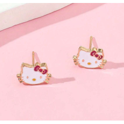 Sm sde Hello Kitty reringe - Forgyldt