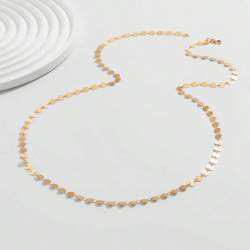 Lang let kde med runde former - Forgyldt