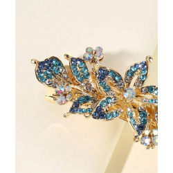 Patentspnde med smukke farvede rhinesten.