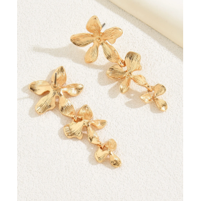 reringe med hngende smukke blomster - Forgyldt