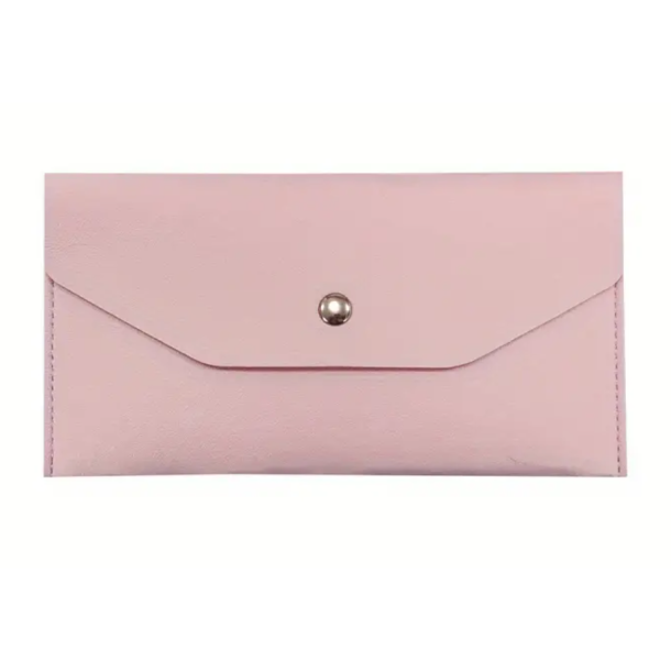 Pung af PU lder, til opbevaring af dine sedler - lyserd