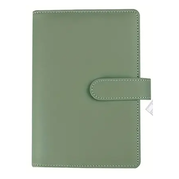 A6 Cash Stuffing binder - Grn