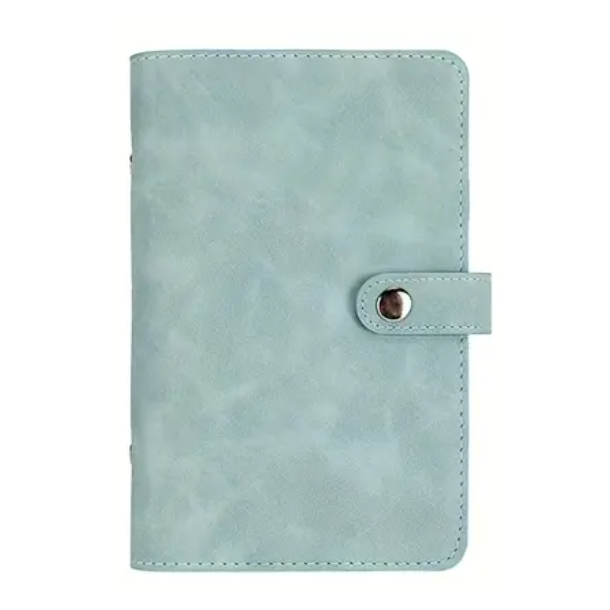 A6 Kunstlder Budgetmappe - Retro bl