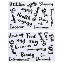 A6 Kunstlder Budgetmappe - Gr