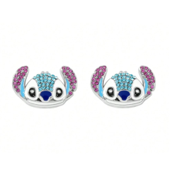 Sde Stitch reringe med glitrende sten - Slv