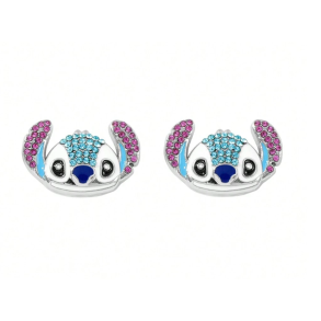 Sde Stitch reringe med glitrende sten - Slv