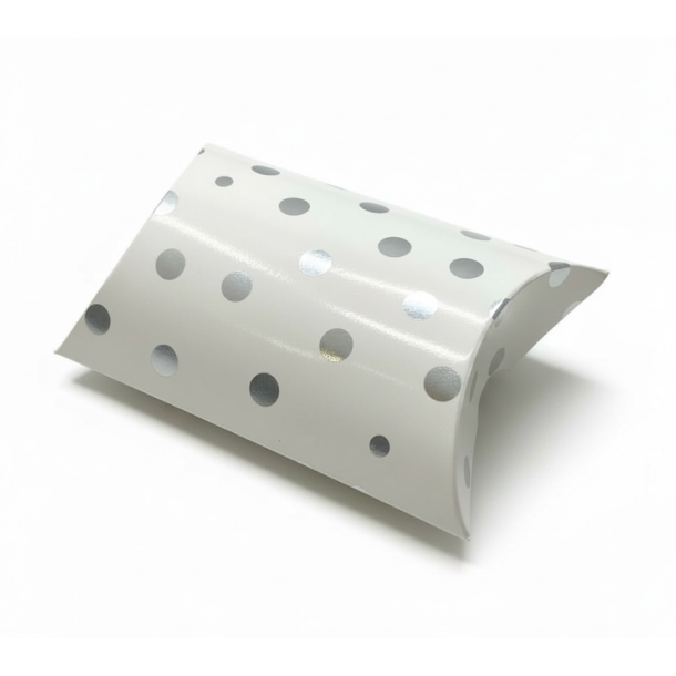 Enkel elegant rering med hvid perle - Slv