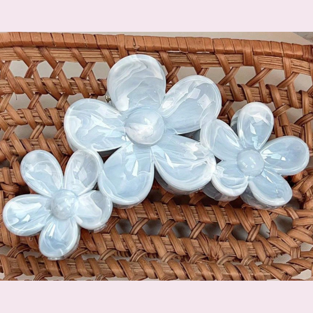 Blomster h�rklemme - Bl�