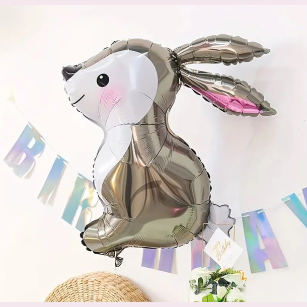 Stor Kanin Folieballon -