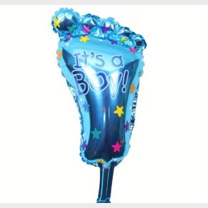 Bl It's a Boy folieballon fod