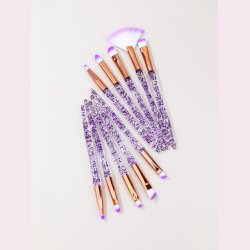 10 stk. Makeup brster - Lilla Glimmer