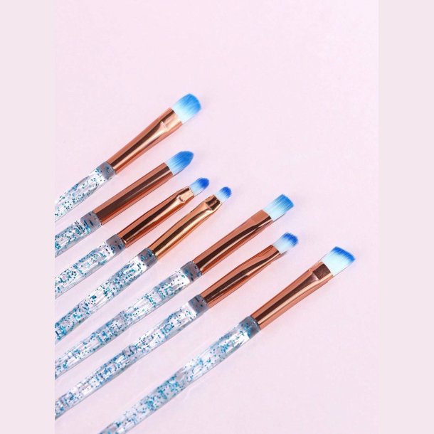 7 stk. Makeup brster - Bl Glimmer