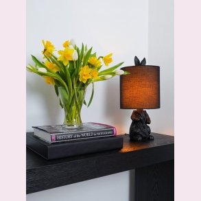 Lumega Rabbit - Black - Bordlampe