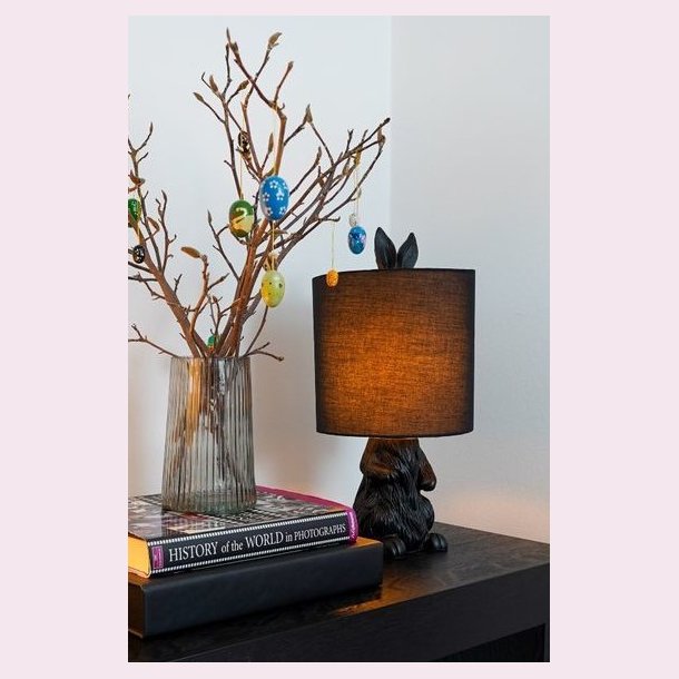 Lumega Rabbit - Black - Bordlampe