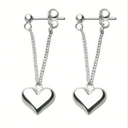 reringe med hngende hjerter - Slv