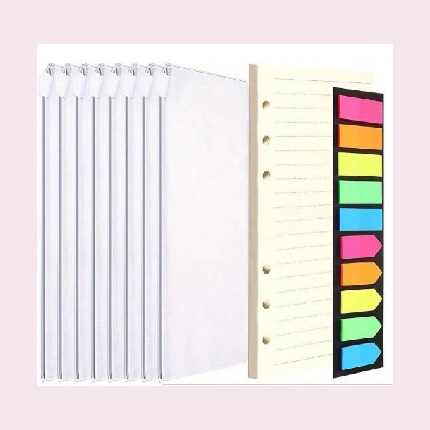 A6 Cash stuffing binder - Lyserd