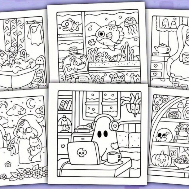 Spooky Cutie Malebog