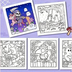 Spooky Cutie Malebog